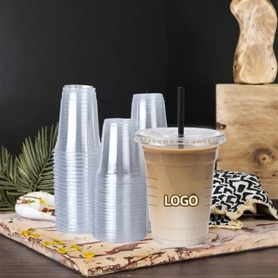 Tasses froides en PET de 98 mm pour les chaînes de café